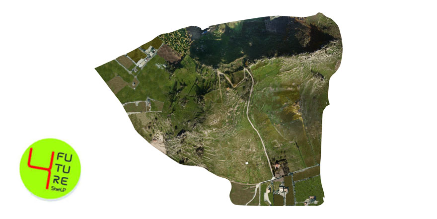 Rilievi fotogrammetrici da drone e ricostruzione del MDT/MDS del Parco Archeologico di Monte Saraceno (Ag)